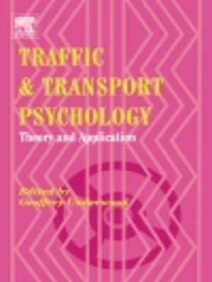 cover image of Traffic and Transport Psychology